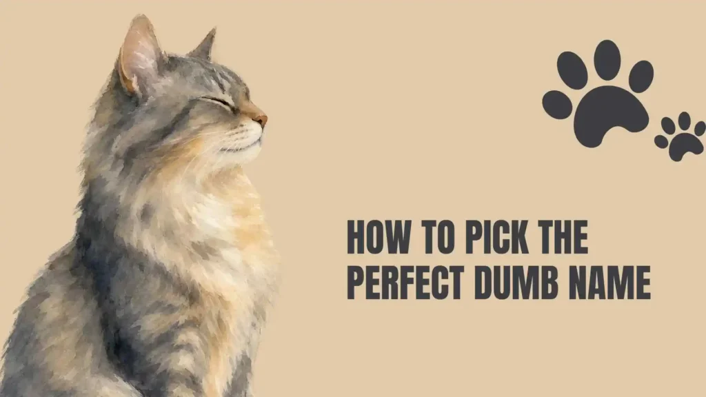 dumb cat names