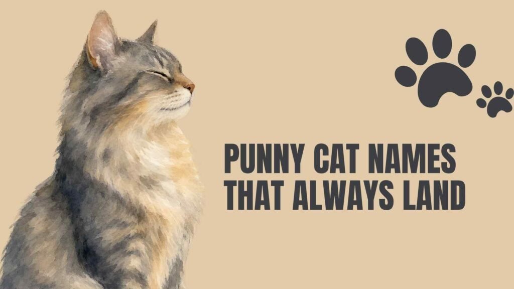 funniest cat names