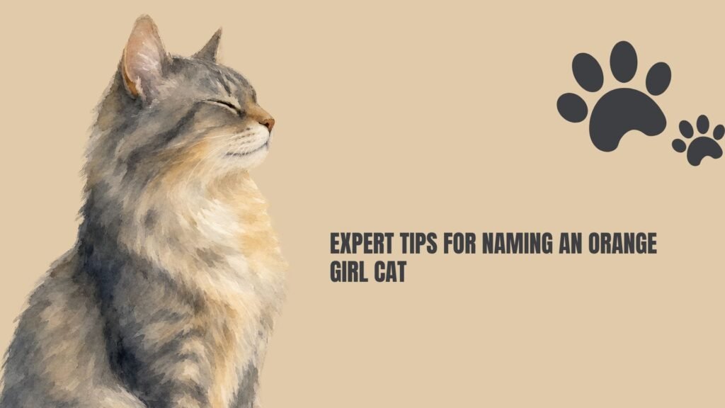 Orange Girl Cat Names